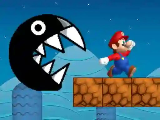 Leikur Ultimate Mario run á netinu