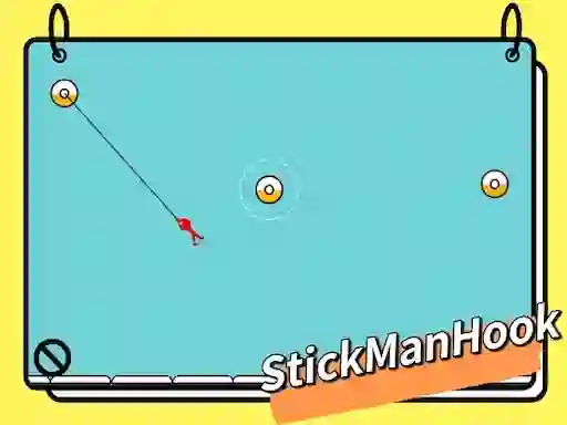 Leikur StickMan Hook á netinu