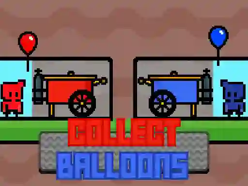 Leikur Collect Balloons á netinu