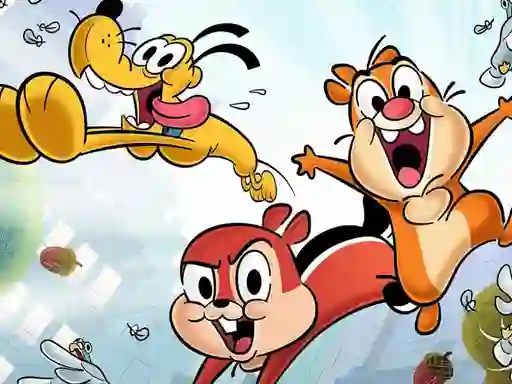 Leikur Chip and Dale 2021 Slide á netinu