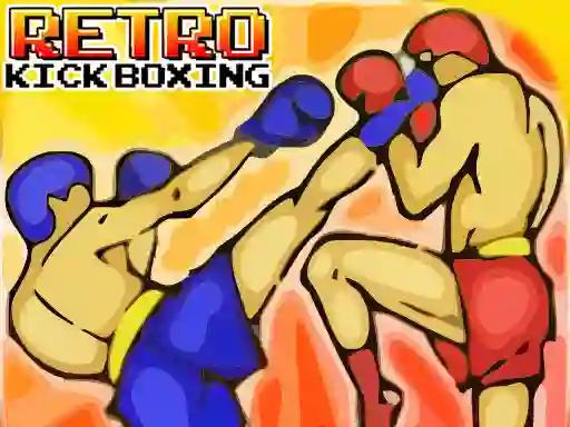 Leikur Retro Kick Boxing á netinu