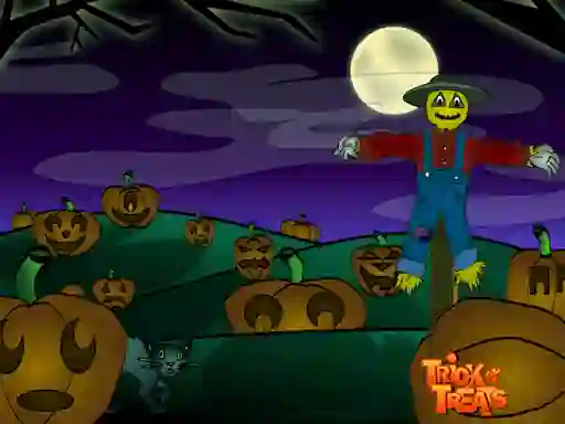 Leikur Halloween 2020 Slide á netinu