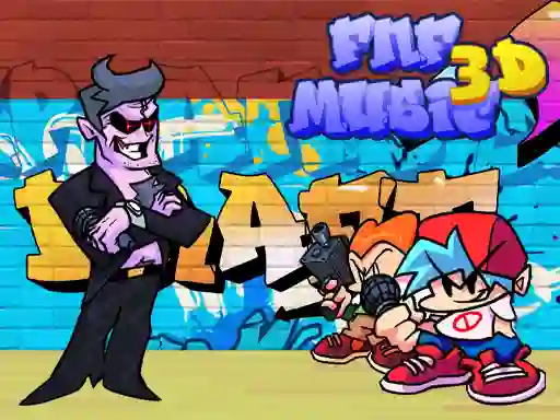 Leikur FNF Music 3D á netinu