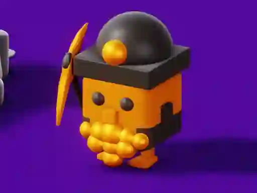Leikur Crossy Miner á netinu