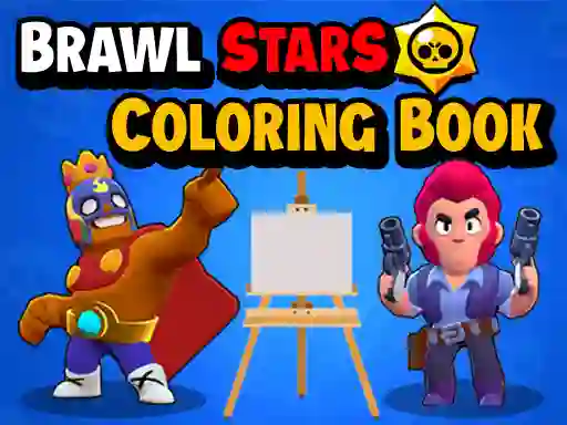 Leikur Brawl Stars Coloring Books á netinu