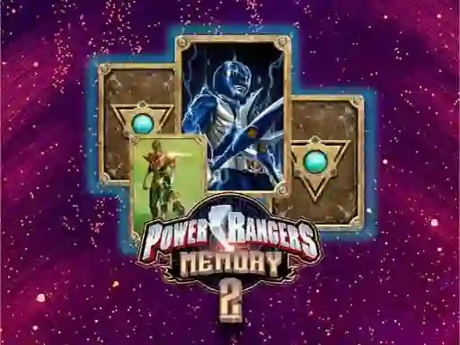 Leikur Power Rangers Memory 2 á netinu