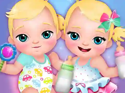 Leikur My New Baby Twins á netinu