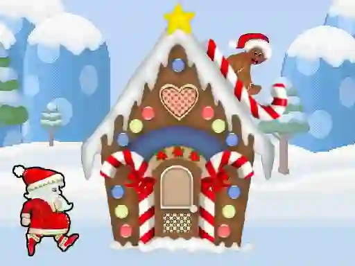 Leikur Santa Christmas Run á netinu