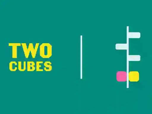 Leikur Two Cubes á netinu