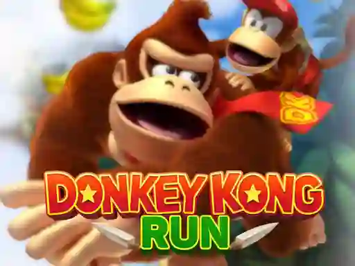 Leikur Donkey Kong Run á netinu