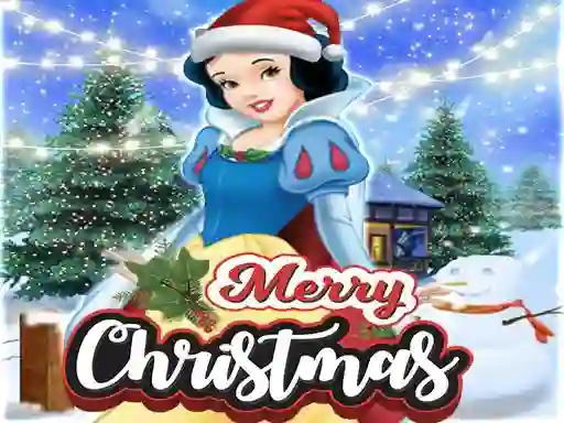 Leikur Snow White Xmas DressUp á netinu