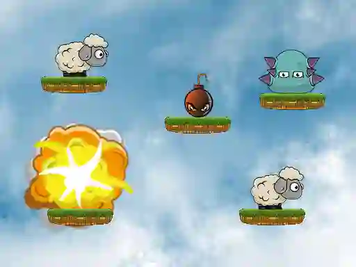 Leikur Blobs And Sheep á netinu