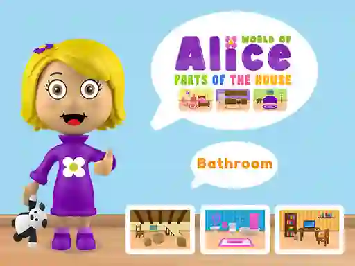 Leikur World of Alice Parts of the House á netinu