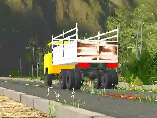 Leikur Impossible Cargo Truck Driver 2025 á netinu