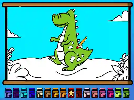 Leikur Super Game Coloring á netinu