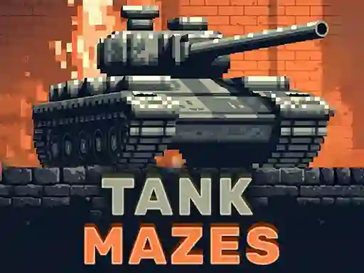Leikur Tank Mazes á netinu
