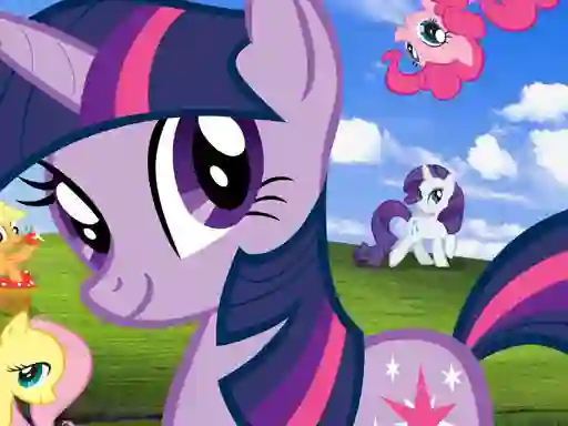 Leikur My Little Pony Slide á netinu
