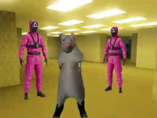 Leikur Ratomilton at Squid Game Backrooms á netinu