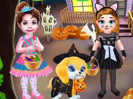 Leikur Baby Taylor Halloween Fun á netinu