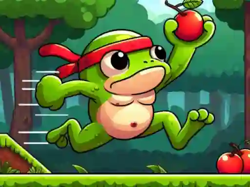 Leikur Super Frog Adventure á netinu