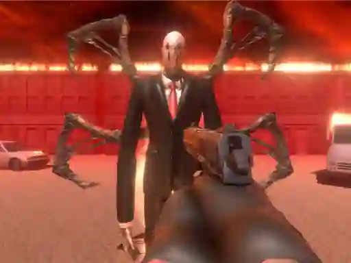 Leikur Slenderman Must Die: Hell Fire á netinu