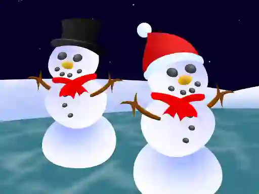 Leikur SnowWars.io á netinu