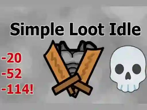 Leikur Simple Loot Idle á netinu