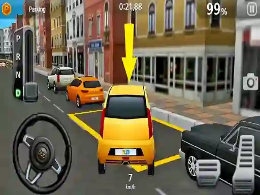 Leikur Real Car Parking: Driving Street 3D á netinu