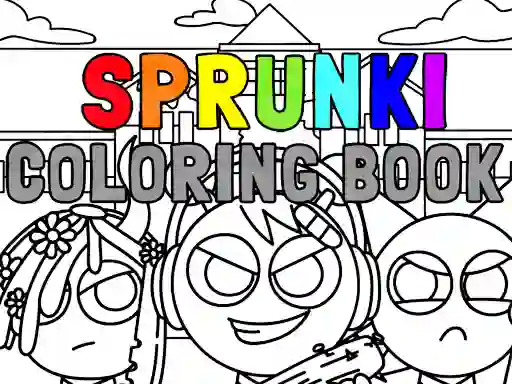 Leikur Sprunki Coloring Book á netinu