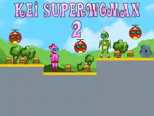 Leikur Kei Superwoman 2 á netinu