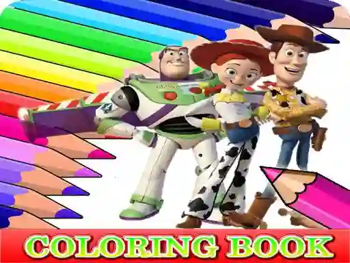 Leikur Coloring Book for Toy Story á netinu