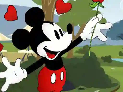 Leikur Mickey Mouse Slide á netinu