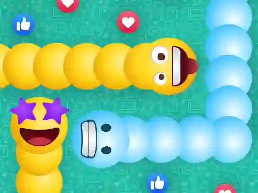 Leikur Social Media Snake á netinu