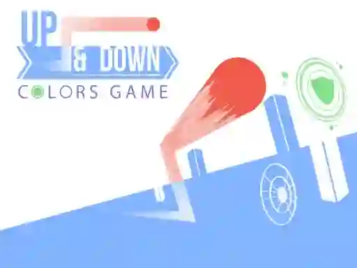 Leikur Up and Down Colors Game á netinu
