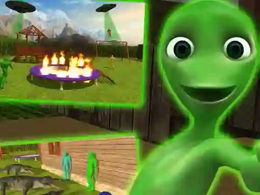 Leikur Alien Escape! á netinu
