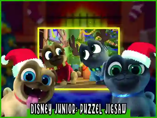 Leikur Disney Junior: Jigsaw Puzzel á netinu