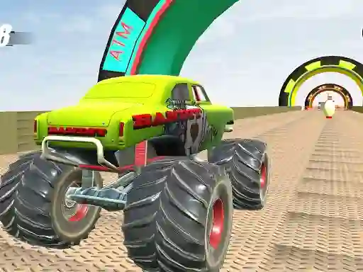 Leikur Monster Truck Extreme Stunts á netinu