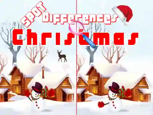 Leikur Christmas 2020 Spot Differences á netinu