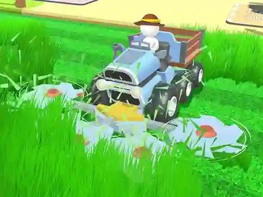 Leikur Crazy Lawn Mover á netinu