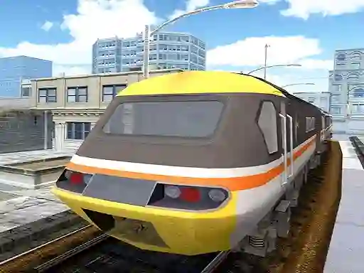 Leikur Super drive fast metro train á netinu