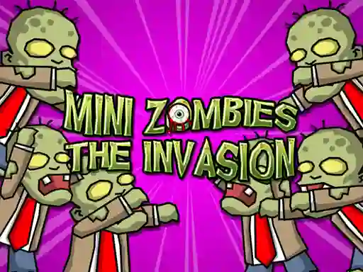 Leikur Mini Zombie The Invasion á netinu