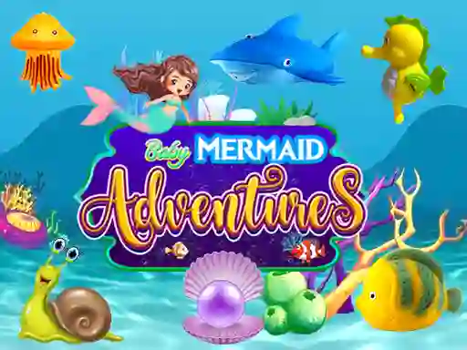 Leikur Baby Mermaid Adventures á netinu