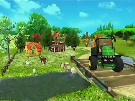 Leikur Cargo Tractor Farming Simulation Game á netinu