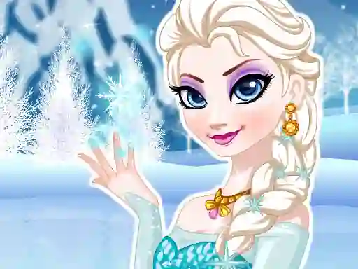 Leikur Ice Queen Beauty Salon á netinu