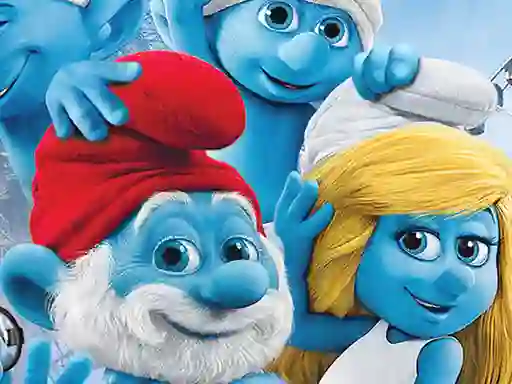 Leikur Smurf Jigsaw Puzzle Collection á netinu