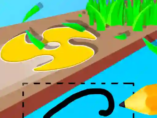 Leikur Scribble Grass Cutter á netinu