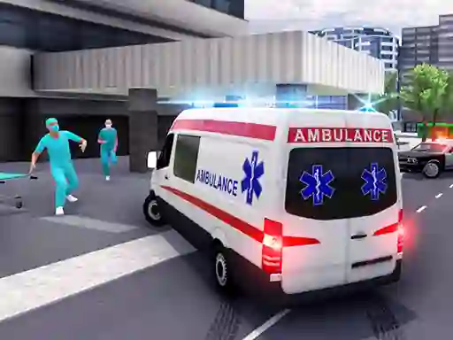 Leikur Ambulance Simulator 3D á netinu