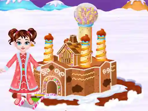 Leikur Baby Taylor Christmas Town Build á netinu