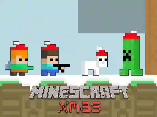 Leikur Minecraft Xmas á netinu