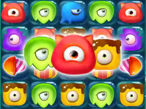 Leikur Monster Candy Crush á netinu